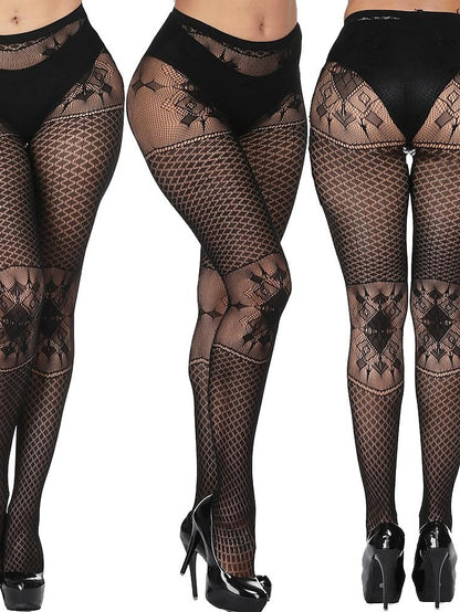 Women's Panty Hose Party Daily Solid Color Spandex Nylon Sexy 1 Pair - LuckyFash™