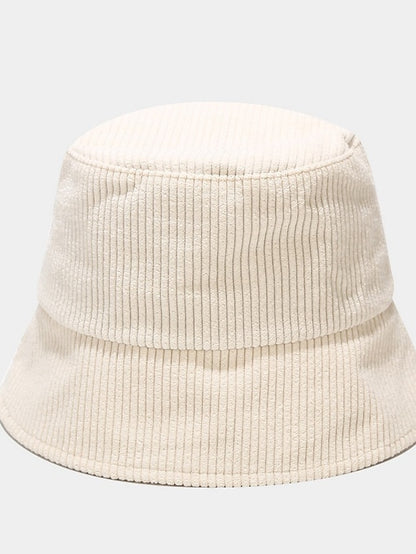 Fall Winter Classic Corduroy Bucket Hat Outdoor Panama Harajuku Style Fishing Bucket Hats For Female Male Unisex  Casual Solid Cap - LuckyFash™