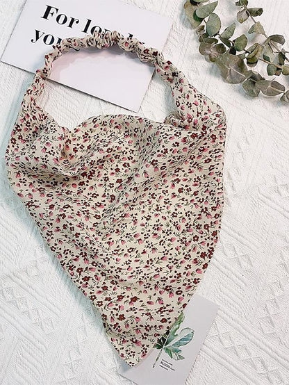 Headbands Headband For Street Daily Holiday Floral Fabric Green Black Yellow - LuckyFash™