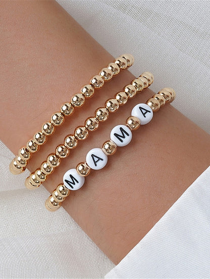 Women's Bracelets Fashion Outdoor Letter Bracelets & Bangles - LuckyFash™