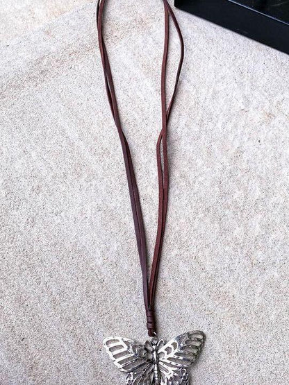 On An Adventure Necklace - Silver - LuckyFash™