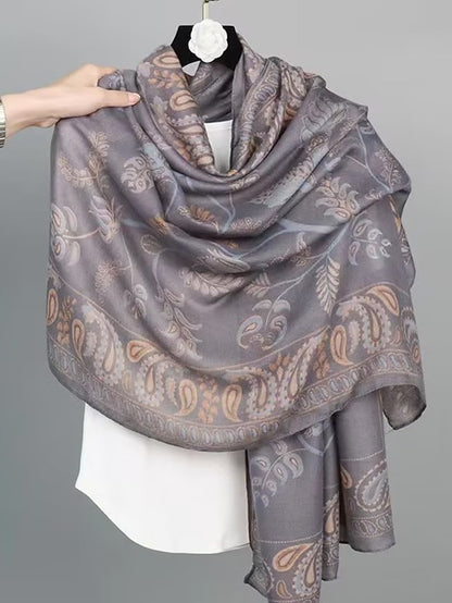 Bohemia Long Scarf for Women Outdoor Beach Sunscreen Print Wrap Female Soft Shawl for Women - LuckyFash™