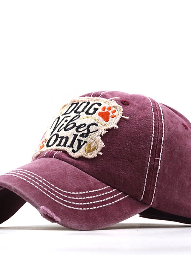 High Quality Washed Retro Baseball Cap For Men Women Solid Color Denim Dad Hats Snapback Emboridery Letter Hip Hop Cap Adjustable Hat - LuckyFash™