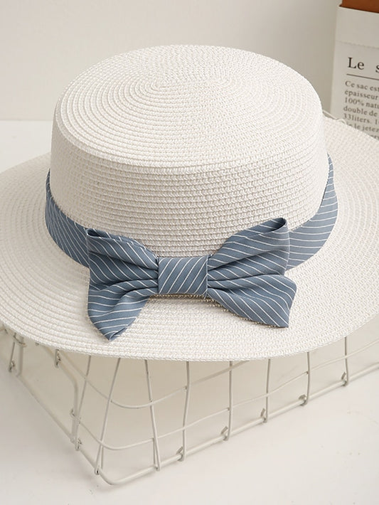 Women's Sun Hat Straw Hat Daily Holiday Straw Vacation Casual Beach Sunscreen Casual / Daily 1 pcs - LuckyFash™