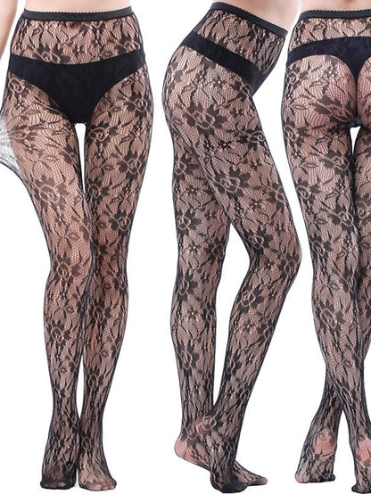 Women's Panty Hose Party Daily Solid Color Spandex Nylon Sexy 1 Pair - LuckyFash™