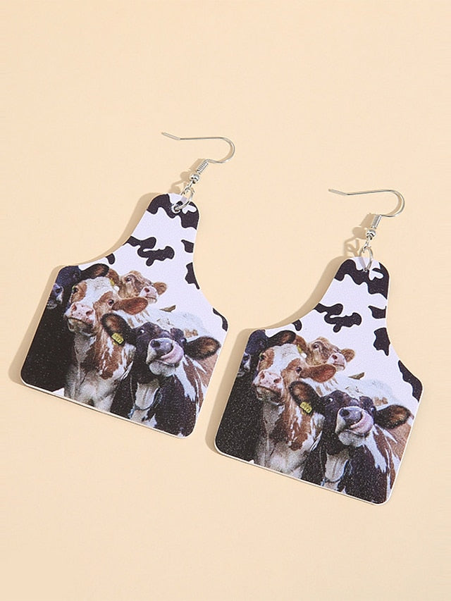 Women's Earrings Casual Street Cow Earring - LuckyFash™