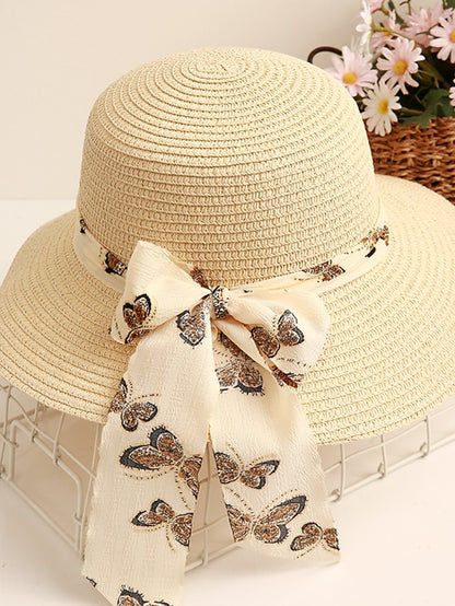 Women's Sun Hat Holiday Straw Vacation Casual Beach Sunscreen Breathability Comfortable 1 pcs - LuckyFash™