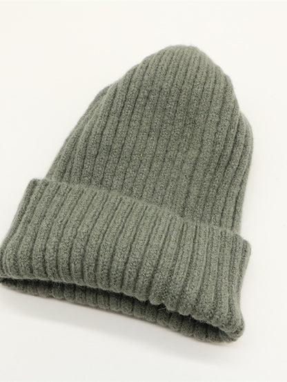 Women's Hat Beanie / Slouchy Winter Hats Green Pink Khaki Outdoor Street Dailywear Knit Pure Color Windproof Comfort Warm - LuckyFash™