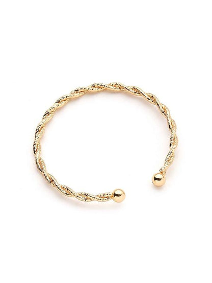 Plated Woven Design Bracelet - LuckyFash™