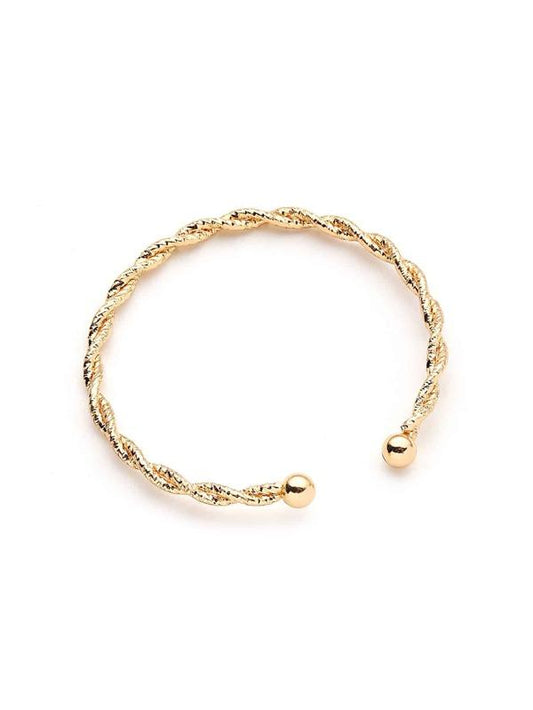 Plated Woven Design Bracelet - LuckyFash™
