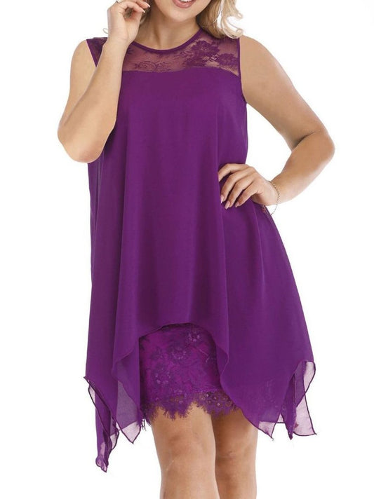 Plus Size Lace Dress For Wome - LuckyFash™
