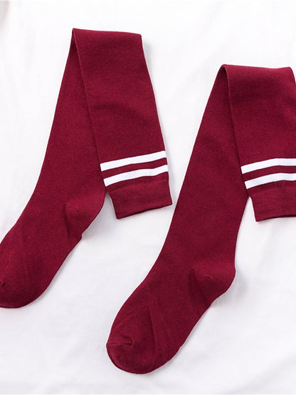 Women's Stockings Party Gift Daily Plaid Polyester Acrylic Fibers Casual Classic Casual / Daily 1 Pair - LuckyFash™