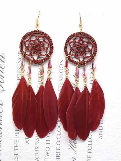 Women's Earrings Vintage Outdoor Leaf Earring - LuckyFash™