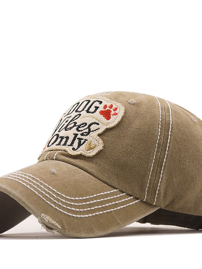 High Quality Washed Retro Baseball Cap For Men Women Solid Color Denim Dad Hats Snapback Emboridery Letter Hip Hop Cap Adjustable Hat - LuckyFash™