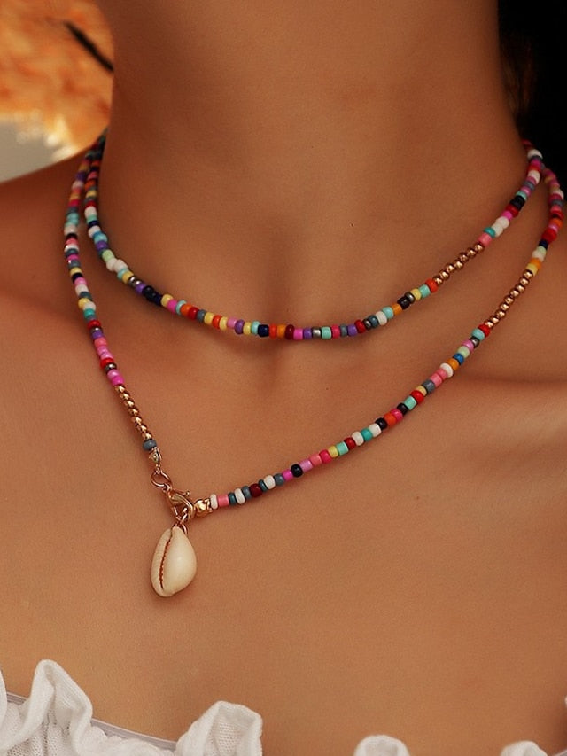 Women's necklace Daily Outdoor Shell Necklaces - LuckyFash™
