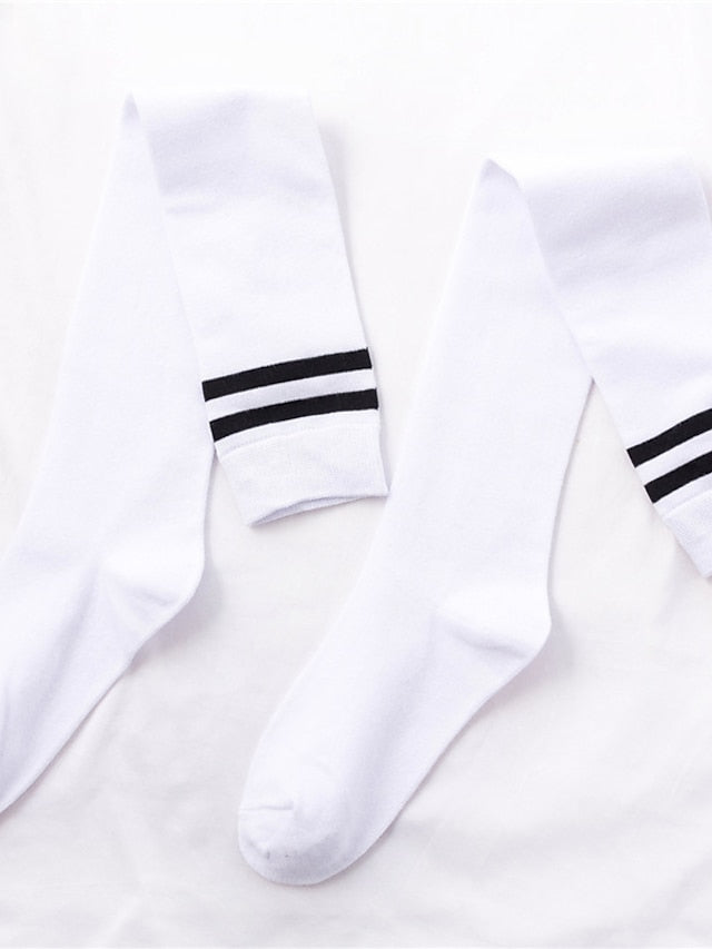 Women's Stockings Party Gift Daily Plaid Polyester Acrylic Fibers Casual Classic Casual / Daily 1 Pair - LuckyFash™