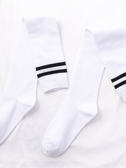 Women's Stockings Party Gift Daily Plaid Polyester Acrylic Fibers Casual Classic Casual / Daily 1 Pair - LuckyFash™