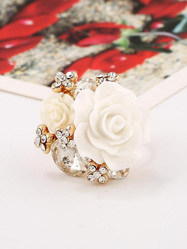 Ring Wedding Holiday Engagement Braided Floral - LuckyFash™