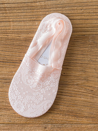 Women's No Show Socks Work Daily Holiday Solid Color Polyester Casual Cute Casual / Daily 1 Pair - LuckyFash™