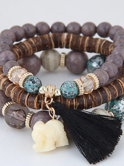 Women's Bracelets Textured Street Multicolor Bracelets & Bangles - LuckyFash™