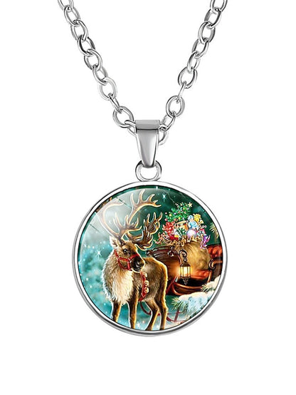 Women's necklace Casual Christmas Snowflake Necklaces - LuckyFash™