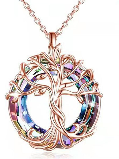 Women's necklace Chic & Modern Street Tree Necklaces / Gold / Silver / Fall / Winter / Spring - LuckyFash™