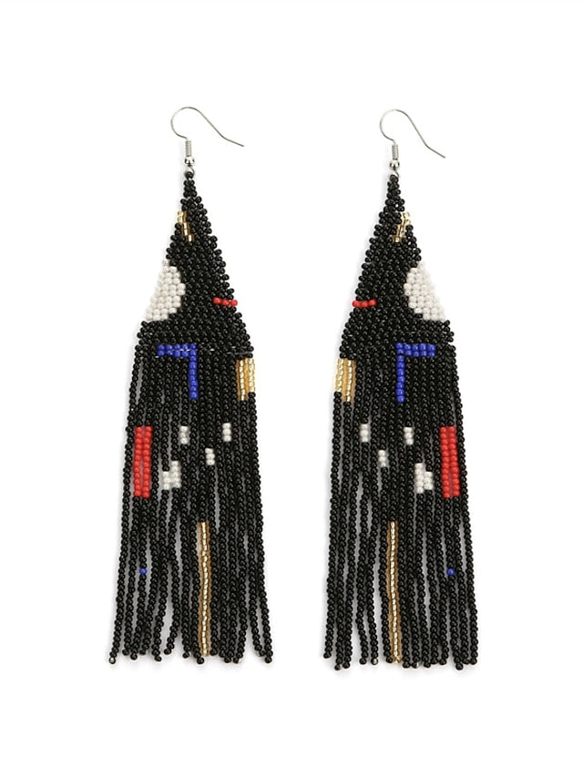 Women's Earrings Chic & Modern Street Color Block Earring - LuckyFash™