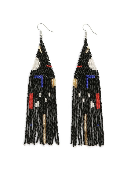 Women's Earrings Chic & Modern Street Color Block Earring - LuckyFash™