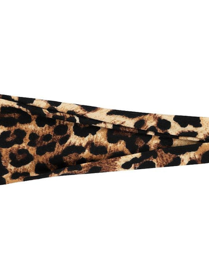 europe and the united states cross-border fashion sports hairband yoga bundle sweat-absorbing headband new ladies wide-brimmed printed headwear - LuckyFash™