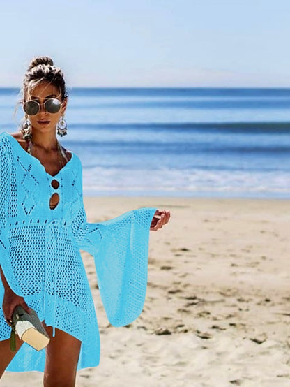 Womenâ€˜s Green Black Blue Long Sleeve Pure Color Lace up Winter Fall Autumn Crew Neck Hot Winter Dress Fall Dress Loose Fit One-Size - LuckyFash™