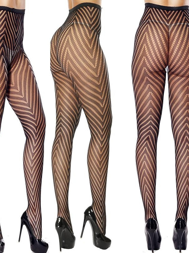 Women's Panty Hose Party Daily Solid Color Spandex Nylon Sexy 1 Pair - LuckyFash™