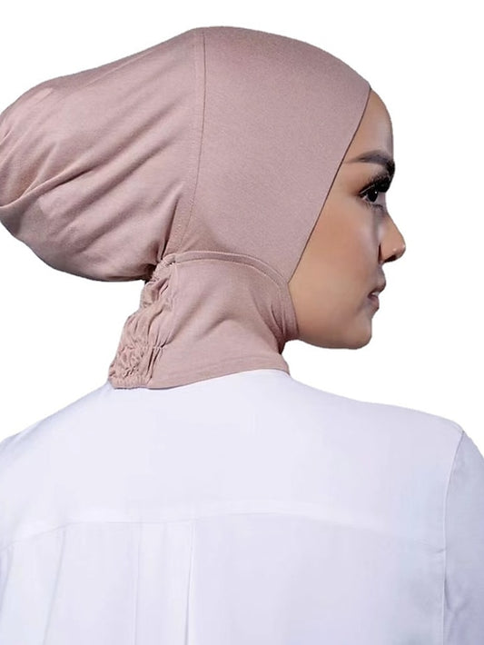 Muslim Underscarf Women Veil Hijab Bonnet Solid Color Scarf Turbans Head scarves For Female Hijab Cap Islamic Hat Turbante Mujer - LuckyFash™