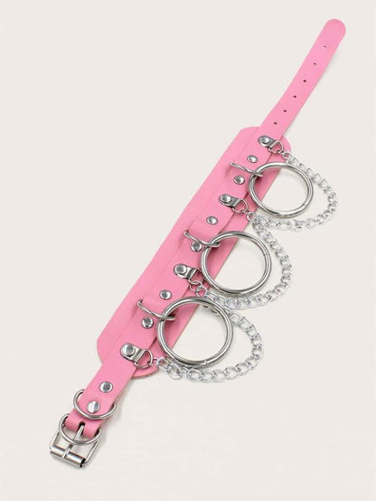 Ring & Chain Decor Choker - LuckyFash™