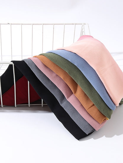 Fashion Gradient Bubble Chiffon Instant Hijab Women High Quality Cover-Up Shawl Wrap Neck Stole Muslim Caps 180*70Cm for Women - LuckyFash™