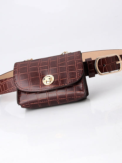 Women's Belt PU Black Light Brown Khaki Brown Beige Skinny Belt Outdoor Dailywear Daily Holiday Pure Color / Spring / Summer / Fall / Winter / Gold - LuckyFash™