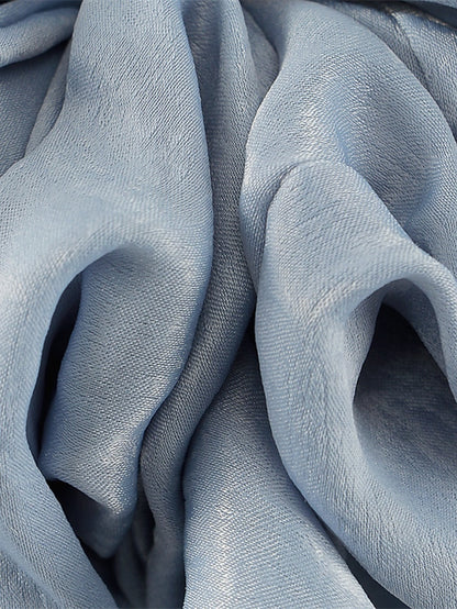 Plain Malaysian Bunch Hair Tie Women Silk Linen Ribbon Wrist Shawl Muslim Hijab Bonnet Volumizing Scrunchie Headband - LuckyFash™