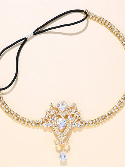 Women's Hair Jewelry Romantic Wedding Pure Color Headwear - LuckyFash™