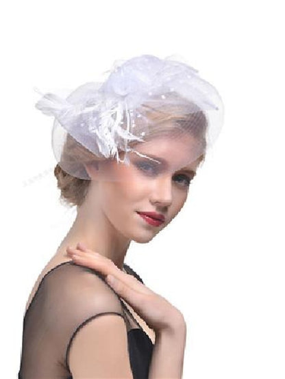 Women's Hair Clip Party Party Solid Color Headwear / Red / Blue / Fall / Winter / Spring - LuckyFash™