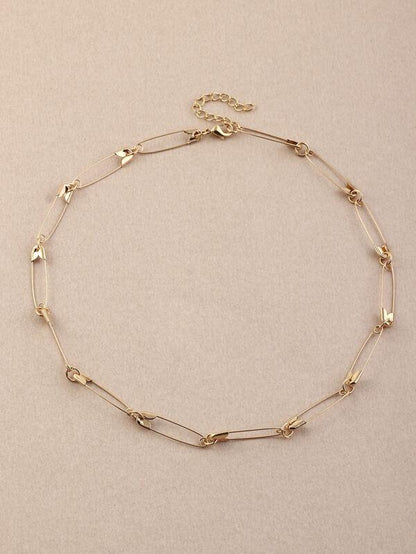 Safety Pin Decor Necklace - LuckyFash™