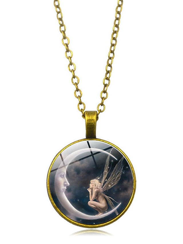 Women's necklace Fashion Street Moon Necklaces - LuckyFash™