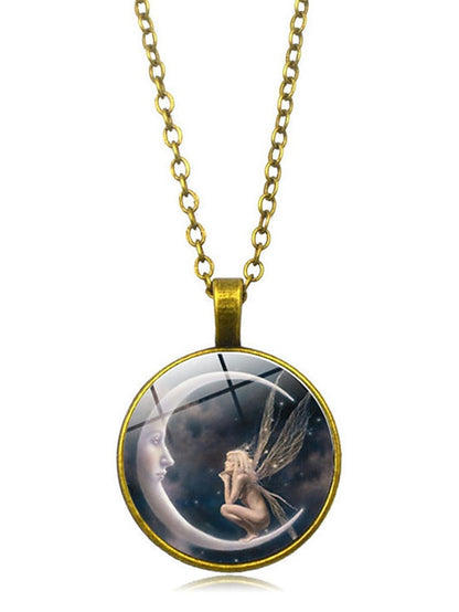 Women's necklace Fashion Street Moon Necklaces - LuckyFash™