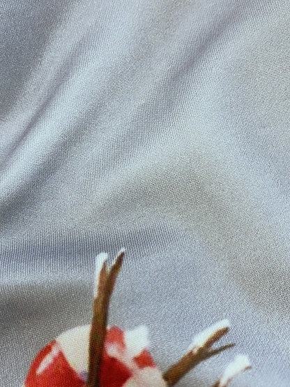 Hoodie Mixed Color Christmas Regular Winter White and Blue Azure White / Black Gradient red Gradient blue for Women - LuckyFash™