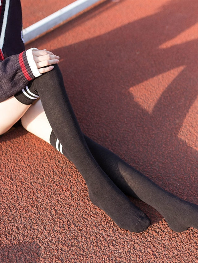 Women's Stockings Party Gift Daily Plaid Polyester Acrylic Fibers Casual Classic Casual / Daily 1 Pair - LuckyFash™