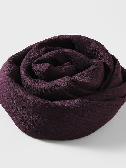 Women's Women's Shawls & Wraps Outdoor Dailywear Holiday White Yellow Pink Scarf Pure Color - LuckyFash™