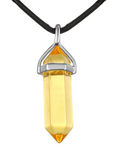 Pendant Necklace For Women's Turquoise Crystal Party Casual Daily Synthetic Gemstones Crystal Turquoise Black - LuckyFash™