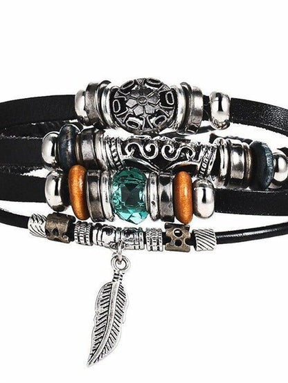 Women's Bracelets Artistic Party Color Block Bracelets & Bangles / Black / Silver / Blue / Fall / Winter - LuckyFash™