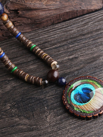 Women's necklace Vintage Outdoor Peacock Necklaces - LuckyFash™