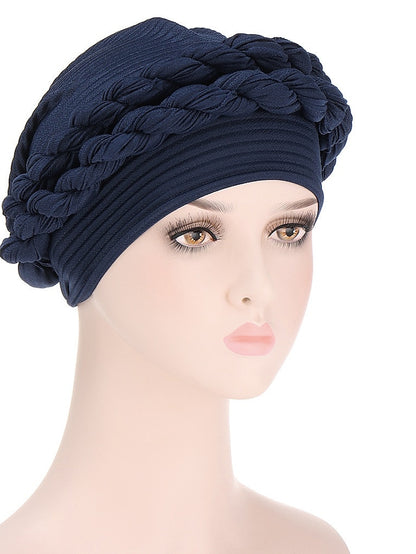 Women's Turban Home Daily Solid / Plain Color Polyester Casual 1 pcs - LuckyFash™