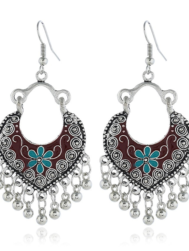 Women's Earrings Vintage Street Flower Earring - LuckyFash™