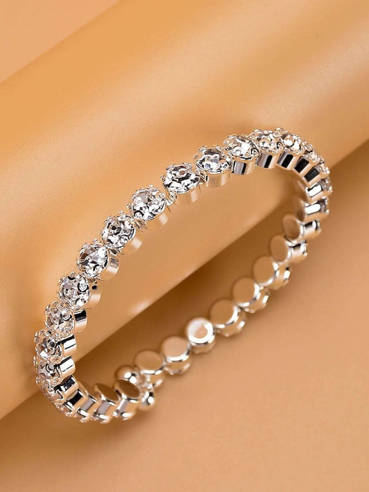 Women's Bracelet Classic Fashion Fashion Personalized Luxury Elegant Plastic Bracelet Jewelry Silver For Wedding Party Evening Gift Date Birthday - LuckyFash™